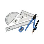 Helix Maths Set Plastic Case Pk12