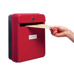 Helix Post/Suggestion Box Red