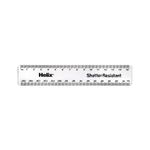 Helix Shatter Resist Ruler 15Cm Pk50