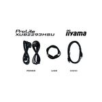 Iiyama Prolite Ips 21.5In Slim Mon