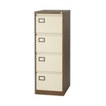 Bisley Filing Cabinet Coffee Cream