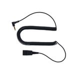 Jabra Qd To 2.5Mm Jack Coiled Cord