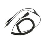Jabra Qd Pc Cord To Dual 3.5Mm Jack