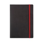 Black N Red Soft Cover Notebook A5