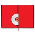 Black N Red Soft Cover Notebook A6