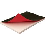 Black N Red Soft Cover Notebook A6