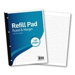 Hamelin Ruled Ref Pad A4 80Sht Pk5