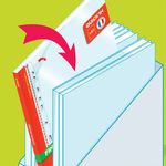 Oxford Punched Pocket Pad 60Pkt A4