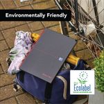 Black N Red Hb Wire Notebook A4 Pk2