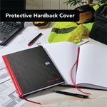 Black N Red Hb Csbound Notebk A4 Pk2