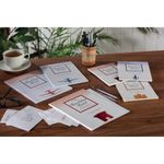Basildon Med Writing Pad Wht Pk10
