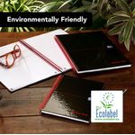 Black N Red Wire Hb Notebook A4 Pk5