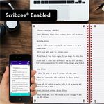 Black N Red Wire Hb Rule Ntbk A4 Pk5