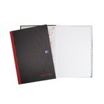Black N Red Hb A-Z Notebook A4 Pk5