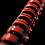 Black N Red Wire Hb Notebook A5 Pk5