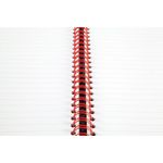Black N Red Hb Wire A-Z Ntbk A4 Pk5