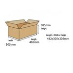 Single-Wall Carton 482X305X305 Pk25