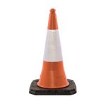 Sand Weighted Cone 500Mm Red/White