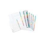 Concord Index A4 1 To 12 Multi