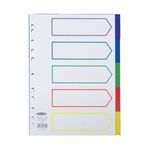 Concord Divider 5Part A4 Multicolour