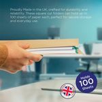 Guildhall Sq Cut Fldr Mw Buff Pk100