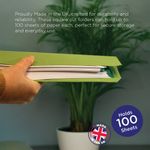 Guildhall Sq Cut Fldr Fc Green Pk100