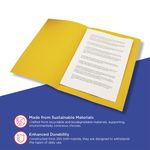 Guildhall Sq Cut Fldr Fc Ylw Pk100