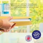 Guildhall Sq Cut Fldr Fc Ylw Pk100