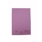 Guildhall Sq Cut Fldr Fc Mauve Pk100