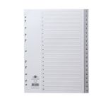 Concord Pvc Index A4 1 To 20 Grey