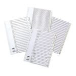 Concord Pp 1-20 A4 Index Wht 64401