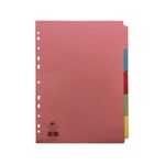 Concord Pastel A4 5-Part Sub Dvdrs