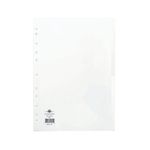 Concord Subject Dvdr 20-Part Wht