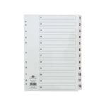 Concord Index A4 1 To 12 Clear