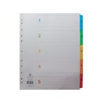 Concord Index 1-5 A4 Ew Multicolour