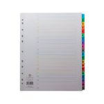 Concord Index 1-20 A4 Ew Multicolour