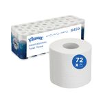 Kleenex 3-Ply Toilet Rolls Wht Pk72