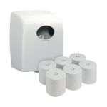 Scott Ess Towel 350M Wht P6 Foc Disp