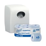 Scott Ess Towel 350M Blu P6 Foc Disp