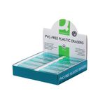 Q-Connect Pvc Eraser White Pk20