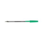 Q-Connect Ball Pen Medium Green Pk50