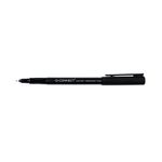 Q-Connect Ohp Pen Perm Fine Blk Pk10