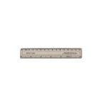 Q-Connect Ruler 15Cm Clear Pk10