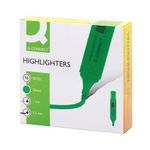 Q-Connect Highlighter Pen Green Pk10