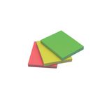 Q-Connect Neon Quicknote 38X51Mm Pk3