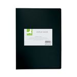 Q-Connect Display Book 10 Pocket Blk