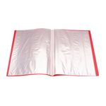 Q-Connect Display Book 20 Pocket Red
