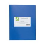 Q-Connect Display Book 20 Pocket Blu