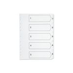 Q-Connect Index A4 Mlti-Pnchd White