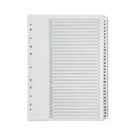 Q Connect Index 1-31 Polyprop White